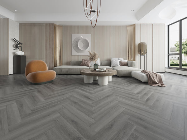 Alva dry back LVT 1.38m Herringbone Special Millennium Oak - The Carpet ...